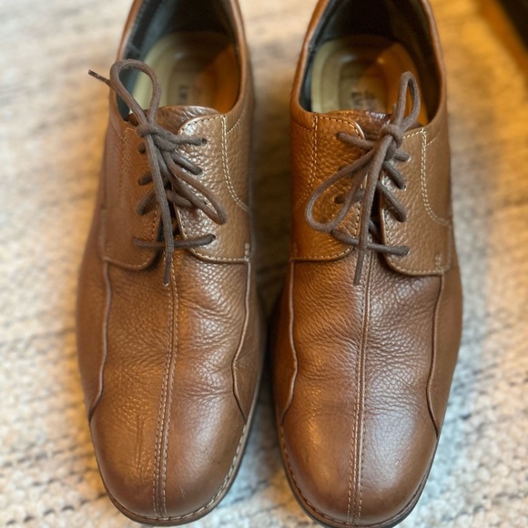 Johnston & Murphy Men’s Tie Ups Leather Sheepskin Derby Lightweight Oxfords main image 5